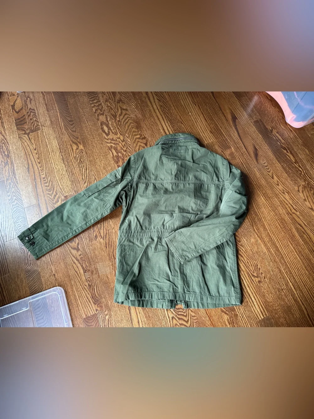 J. Crew Olive Green Mechanic Military Field Jacket Small